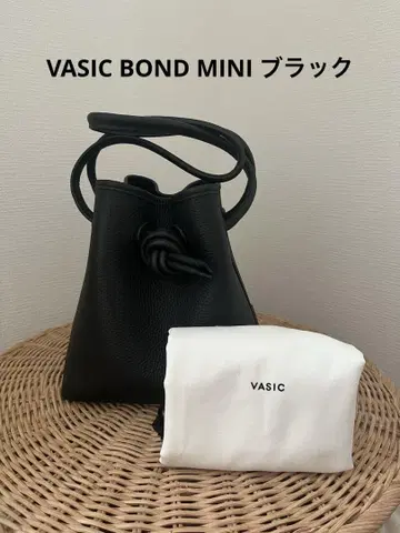 VASIC BOND MINI 블랙 숄더백 수납 가방 포함