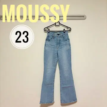 MOUSSY 플레어 데님 팬츠 23인치