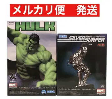 MARVEL ACT/CUT 프리미엄 피규어 실버 서퍼 헐크