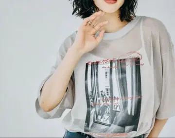 렙심 12게이지 시어 로고 5부 소매 풀오버