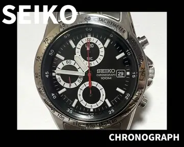 [ 작동품 ] SEIKO 크로노그래프 100m 방수 손목시계