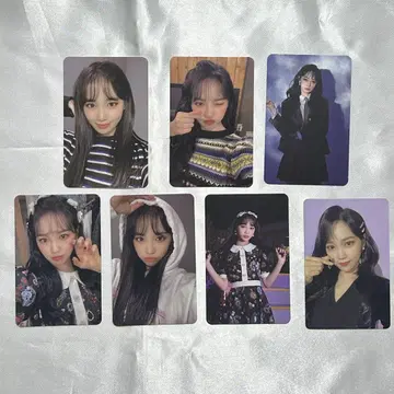 IZ*ONE LE SSERAFIM onereeler 트레이딩 카드 채원