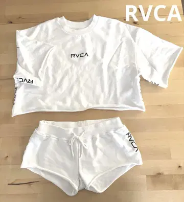 RVCA 셋업 상하의 세트 S 사이즈 화이트