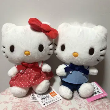산리오 헬로키티 다니엘 세일러 카라 S 사이즈 봉제 인형