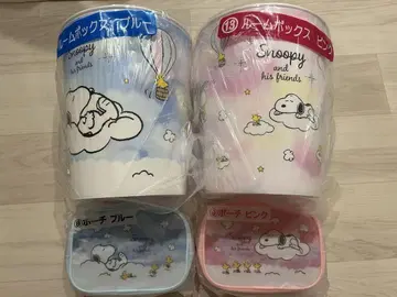 스누피 제일복권 룸 박스 파우치
