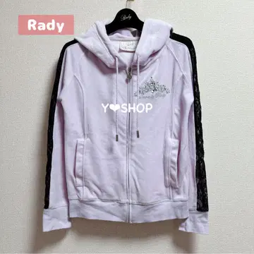 사이드 레이스 미니 티아라 후드티 룸웨어 Rady