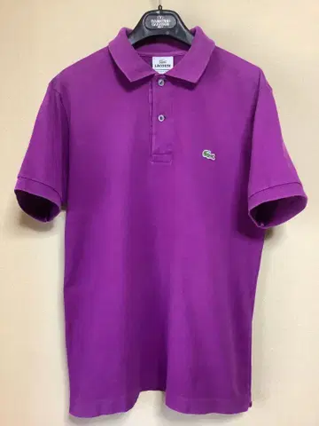 LACOSTE 5191 L 퍼플 DEVANLAY 페루 제조 L1212