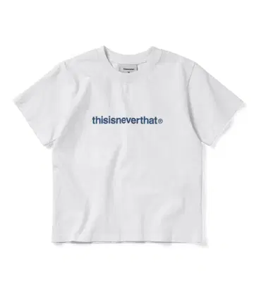 thisisneverthat T-Logo W Tee 화이트 로고 티셔츠