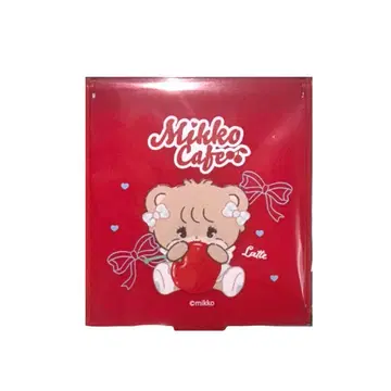 익명 배송 [ mikko ] cafe 카페 라떼 굿즈 구매 혜택 거울