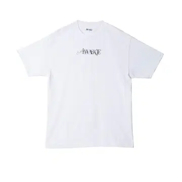 AWAKE NY Metallic Foil T셔츠 화이트
