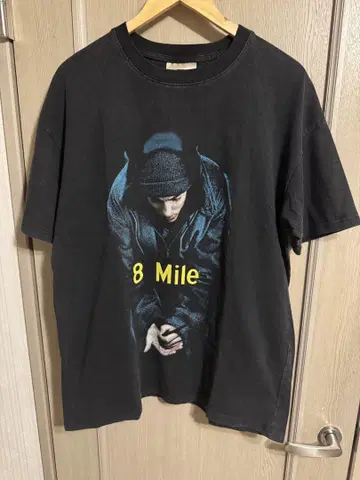 Eminem 에미넴 T셔츠 XL 상당 8 Mile 빈티지 가공풍