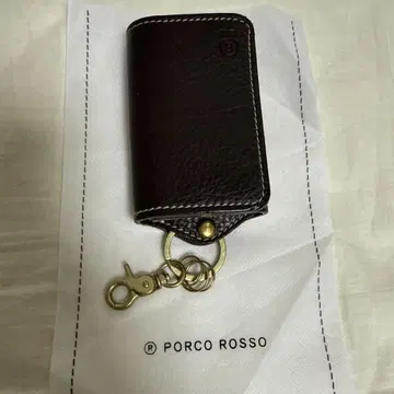 PORCO ROSSO 가죽 키케이스