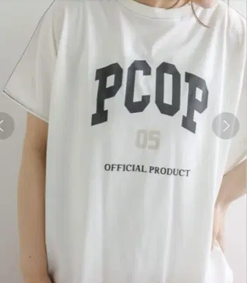 퓨어세신 실켓 PCOP 프린트 티셔츠 F