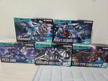 HG GQuuuuuuX 지크액스 건담 프라모델 묶음 판매