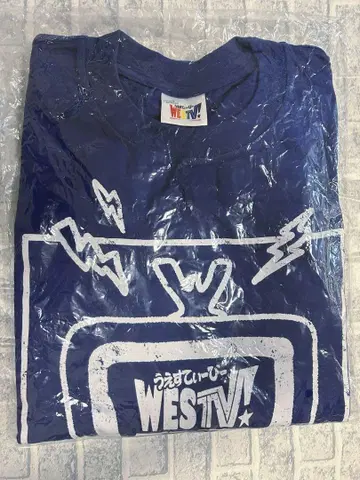 WEST. 쟈니즈 WEST WESTV! 롱 티셔츠