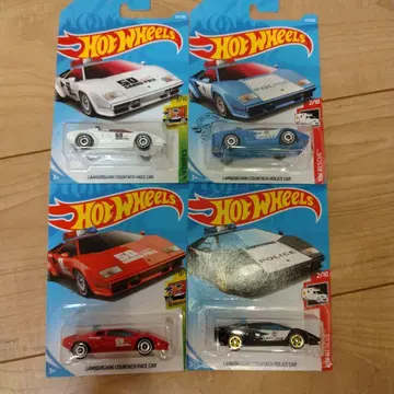 Hot Wheels 람보르기니 카운탁 4대 세트