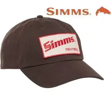 새상품 simms Fish It W 모자 캡 낚시 미국