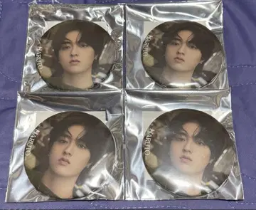 treasure 하르토 캔뱃지 4개 세트