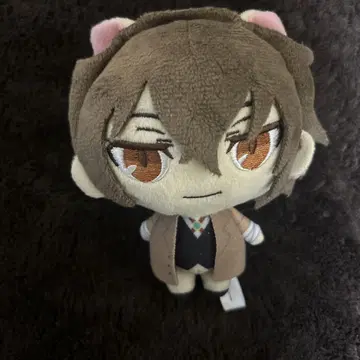 문호 스트레이독스 다자이 오사무 고양이 봉제 인형 배지