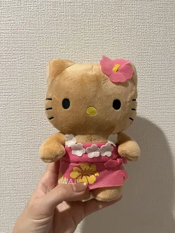 하와이 키티 봉제 인형