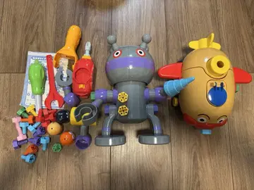 호빵맨 조립 DIY 나사나사 호빵맨호와 나사나사 짤랑이 DX