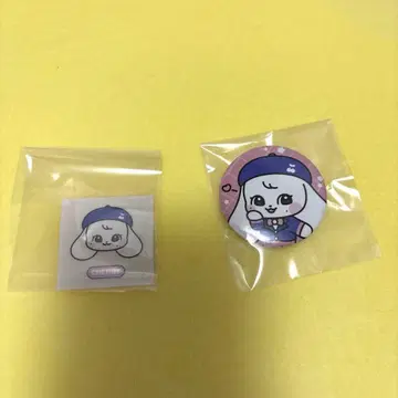 MINIVE 혜택 캔뱃지 스티커 원영