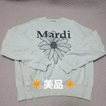Mardi 꽃무늬 프린트 트레이너 그레이