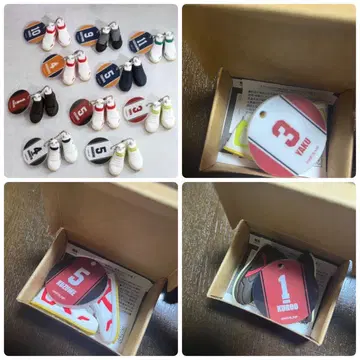 하이큐 미니어처 신발 컬렉션 쿠로오 테츠로 코즈메 야쿠
