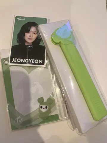 JEONGYEON TWICE 월드 투어 FC 오프라인 복권 굿즈
