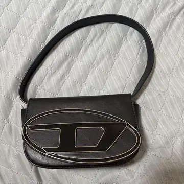 로고 블랙 토트백