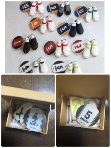 하이큐 미니어처 신발 컬렉션 보쿠토 코타로 아카아시 케이지