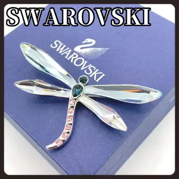 SWAROVSKI 스와로브스키 잠자리 브로치 원 포인트
