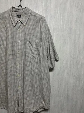 DOCKERS 반팔 체크 셔츠 구제 의류