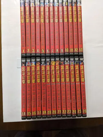 북두의 권 DVD 전26권 세트
