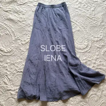 SLOBE IENA 그레이 플레어 스커트