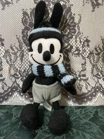 디즈니 오스왈드 머플러 봉제 인형 스트랩 레어 레트로