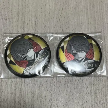 도원암귀 메탈릭 캔뱃지 무타노 무진 TSUTAYA