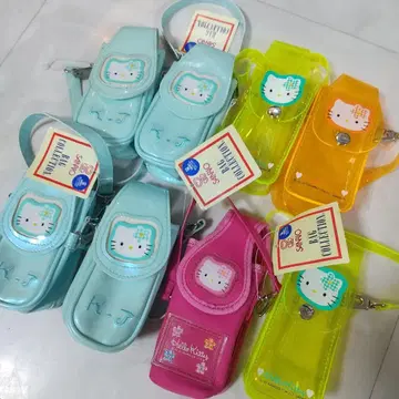 헬로키티 휴대폰 케이스 파우치 빈티지
