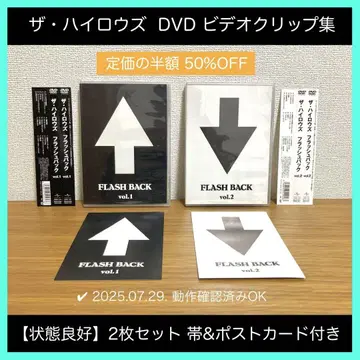 더 하이로우즈 FLASH BACK vol.1 & vol.2 DVD 세트