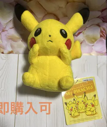 택 포함 새상품 My PIKACHU 마이피카츄 곤란한 표정 의 입
