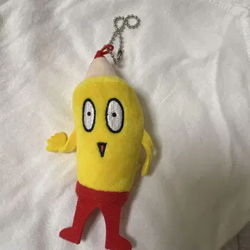 마카피 군 봉제 인형 키링 마카로니 연필