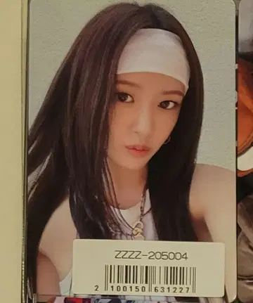 ive 소니뮤 라키드로 트레이딩 카드 유진 be alright