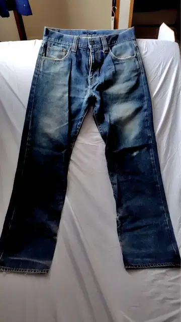 TOMMY 블루 데님 스트레이트