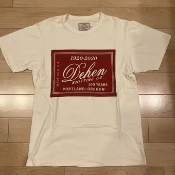 dehen '100주년 기념 티' 사이즈 S