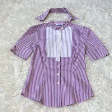 MARELLA 마렐라스포츠 2way 프릴 드레스 셔츠 밴드 카라