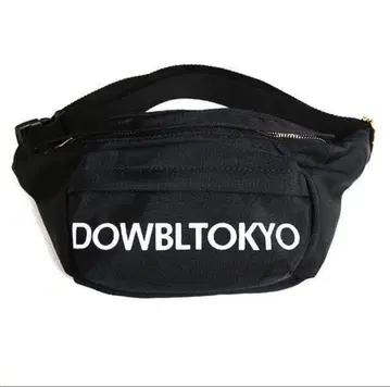 DOWBL TOKYO 웨이스트 파우치 블랙