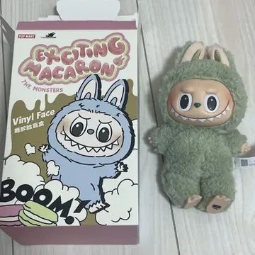 정품 러브부 마카롱 그린 그레이프 LABUBU POPMART