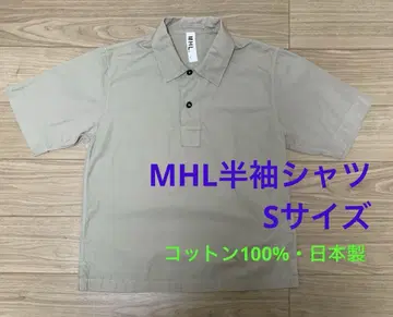 MHL 반팔 풀오버 셔츠 S 사이즈