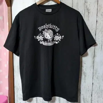 yoshikitty 드라이 티셔츠 LL 블랙 요시키티
