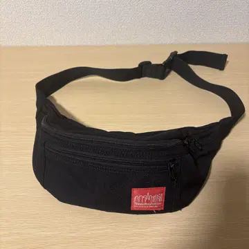Manhattan Portage 바디백 웨스트 파우치 블랙